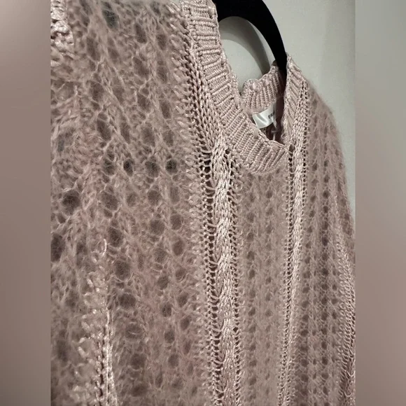 FRAME Femme Cable sweater size large - Picture 4 of 7